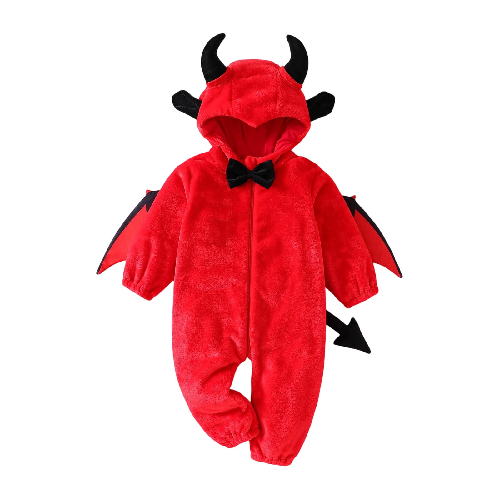 Gaexia Baby Boys Holiday Romper Cartoon Character Hooded Warm Winter ...
