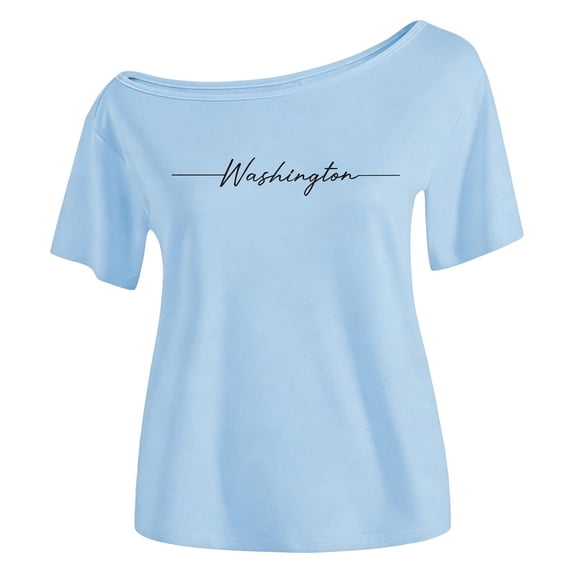 Gaexia Holiday Ready Girls Solid Off Shoulder CasualTop For Everyday Wear With Soft BreathableFabric