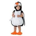 thumbnail image 1 of Gaexia Baby Halloween Pumpkin Outfit Sleeveless Romper Bodysuit Hat Unisex Toddler Jack-O- Party Dress Up Clothes Orange 0-6 Months, 1 of 7