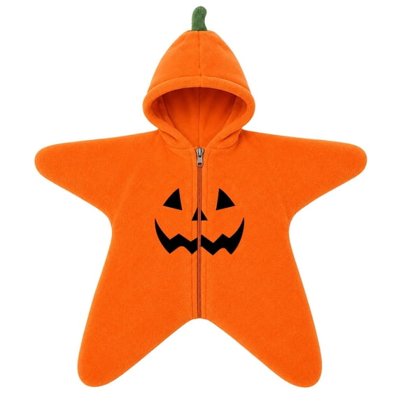 Gaexia Baby Starfish Onesie, Starfish Baby Outfit, Halloween Cozy Baby Star Suit with Hidden Zipper