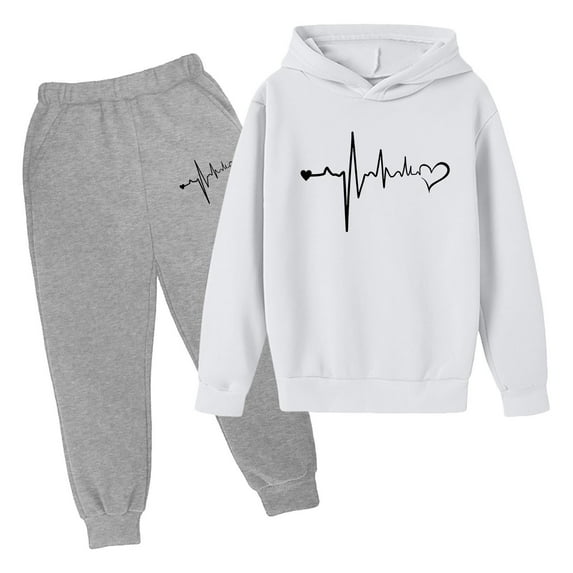 Gaexia Back To School Outfits for Boys Boys Tracksuit Sweatshirt and Pants Soccer Outfit Loose Fit Hoodie Sets 2 Pieces Boys Sweatsuit Set,Dark Gray,12-13 Years