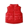 thumbnail image 1 of Gaexia Boys Lightweight Quilted Stand Collar Vest Sleeveless Outerwear For Kids And Toddlers Youth Insulated Jacket, 1 of 9