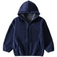 thumbnail image 1 of Gaexia Boys Reversible Hooded Jacket Warm Outerwear For Kids All Season Comfortable Youth Coat Durable Windproof Design, 1 of 5