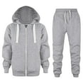 thumbnail image 1 of Gaexia Boys Tracksuit 10-12 Hoodies and Joggers Pants Set Jogger Set Printed Hoodie Sets 2 Pieces Kids Sweatsuit School Uniform,Light Gray,9-10 Years, 1 of 5