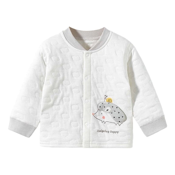 Gaexia Boys Winter Thermal Jacket Lined Lightweight Outerwear Windproof Soft Padded Coats For Kids Outdoor Activities