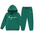 thumbnail image 1 of Gaexia Fall Clothes For Girls 10-12 ,Girls Hoodie and Joggers Set Winter Warm Casual Outfit Stylish Print Toddler Comfy Kids Clothes,8-9 Years, 1 of 4