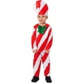 thumbnail image 1 of Gaexia Festive Santa Set for Boys Holiday Christmas Party Outfit with Top Pants and Hat, 1 of 7