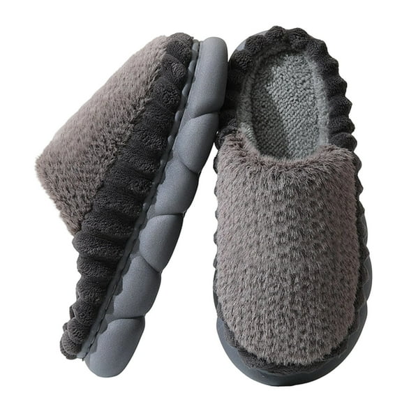 Gaexia Fuzzy Slippers,Cozy Slippers Winter Indoor Shoes With Thick Sole Soft Comfortable Home Footwear for Ladies,Funny Slippers