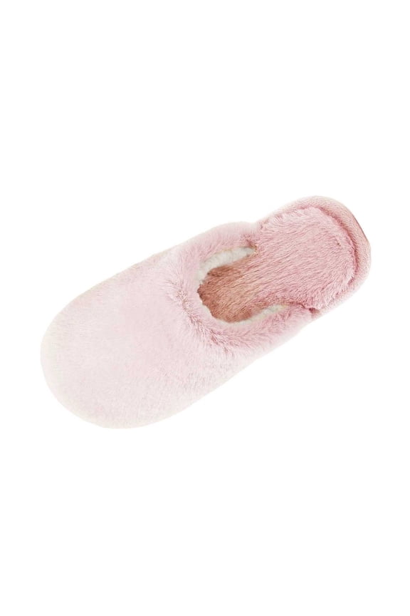 Fuzzy Slippers,Memory Foam Indoor Slippers for Girls Cozy Warm Non Soft Sole Winter Booties With Thick Sole for and Comfortable Home Footwear,Outdoor Slippers