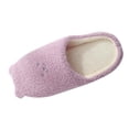 thumbnail image 1 of Gaexia Fuzzy Slippers,Soft Bottom Cute Bear Home Wooden Floor Non Mute Slippers Winter Warm Couple Slippers,Outdoor Slippers, 1 of 4
