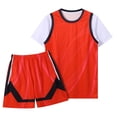 thumbnail image 1 of Gaexia Girls Training Sports Teamwear Outfit Set For Casual Summer Play Breathable Blend Wicking Elastic Waistband Shorts Pockets Comfort, 1 of 2