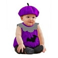 thumbnail image 1 of Gaexia Halloween Baby Outfit, Sleeveless Cartoon Bodysuit for Boy Girl, Romper with Hat Set,A03-Purple,12-18 Months, 1 of 7