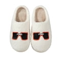 thumbnail image 1 of Gaexia House Slippers for Woman,Fuzzy Slippers Indoor Outdoor Comfortable Soft Sole Home Shoes With Floral Design for Ladies and Couples,Funny Slippers, 1 of 7