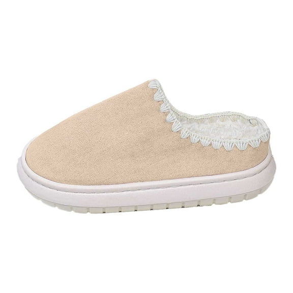 Gaexia House Slippers for Woman,Cozy Lined Slippers for and Winter Warm Indoor Outdoor Soft Comfortable On Shoes,Funny Slippers