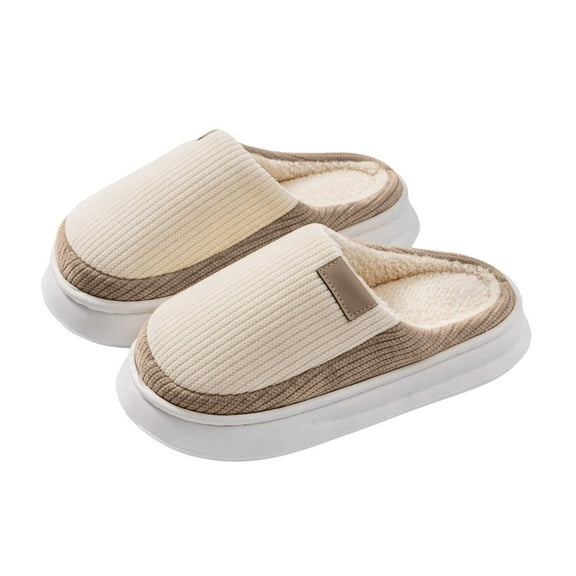 Gaexia House Slippers for Woman,Slippers for Winter Home Use Thick Soled Warm and for Autumn and Winter Season,Funny Slippers