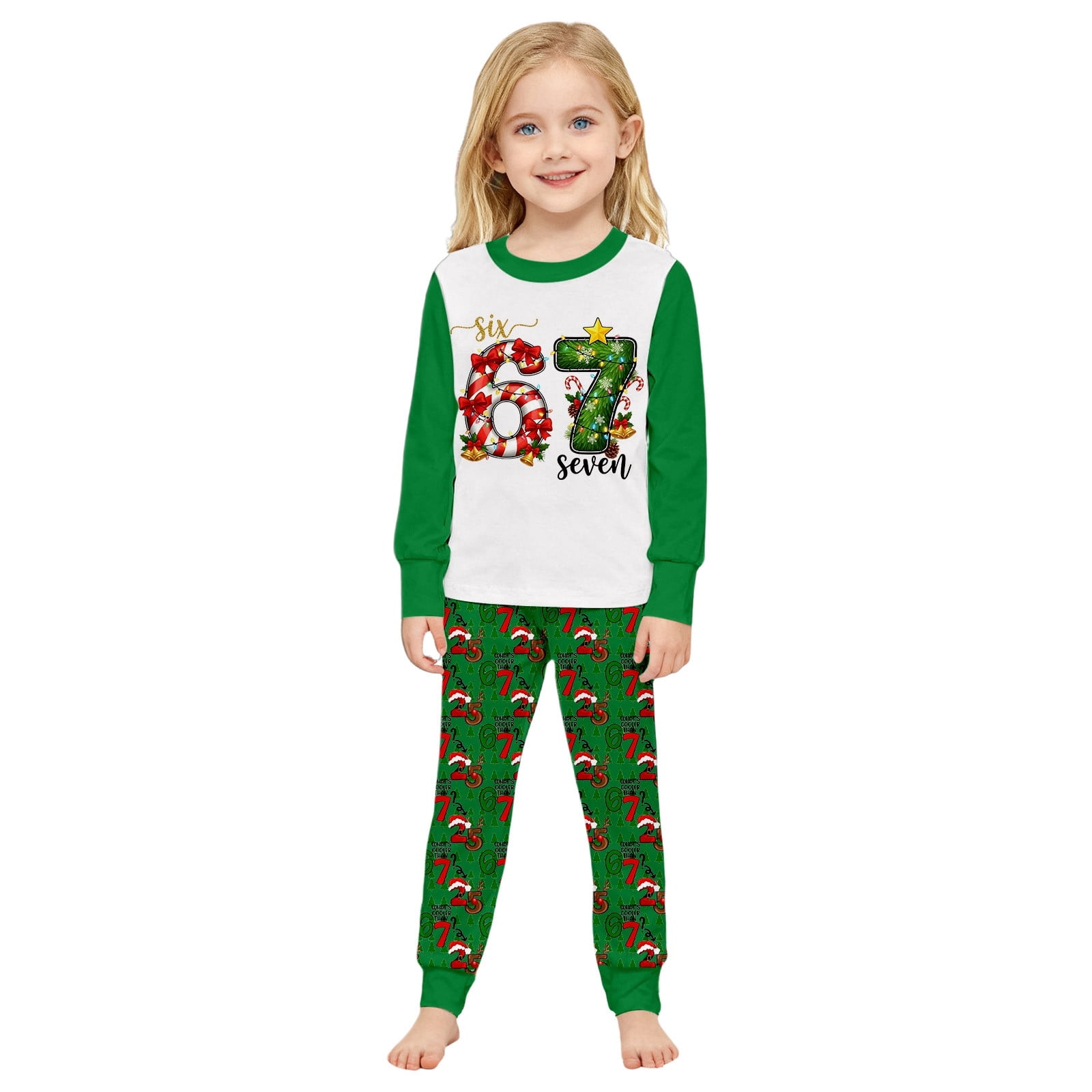 Gaexia Kids 67 Meme Pajamas Shirts Pant Sets Boys Girls Six Seven ...