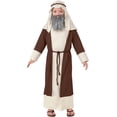 thumbnail image 1 of Gaexia Kids Shepherd Outfit Boys Robe Set Head Wrap Belt Biblical Theme Dress Up Clothing Pageant Outfit, 1 of 7
