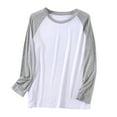 thumbnail image 1 of Gaexia Men's Sleepwear Top Long Sleeve Pajama Shirt Lightweight Loungewear Loose Fit Homewear Comfortable Bedtime Casual Wear For Men, 1 of 4