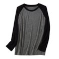 thumbnail image 1 of Gaexia Men's Sleepwear Top Long Sleeve Pajama Shirt Lightweight Loungewear Loose Fit Homewear Comfortable Bedtime Casual Wear For Men, 1 of 4