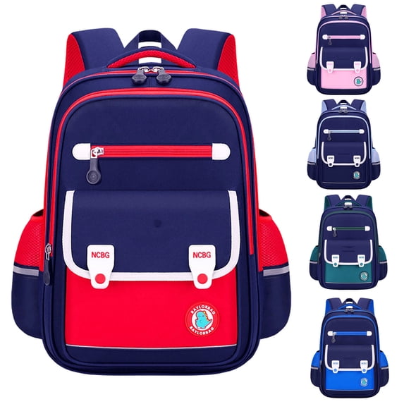 Gaexia School Backpack,Back to School Backpack Lightweight School Bookbag Elementary Casual Daypack with Side Pockets Backpacks Travel Bag
