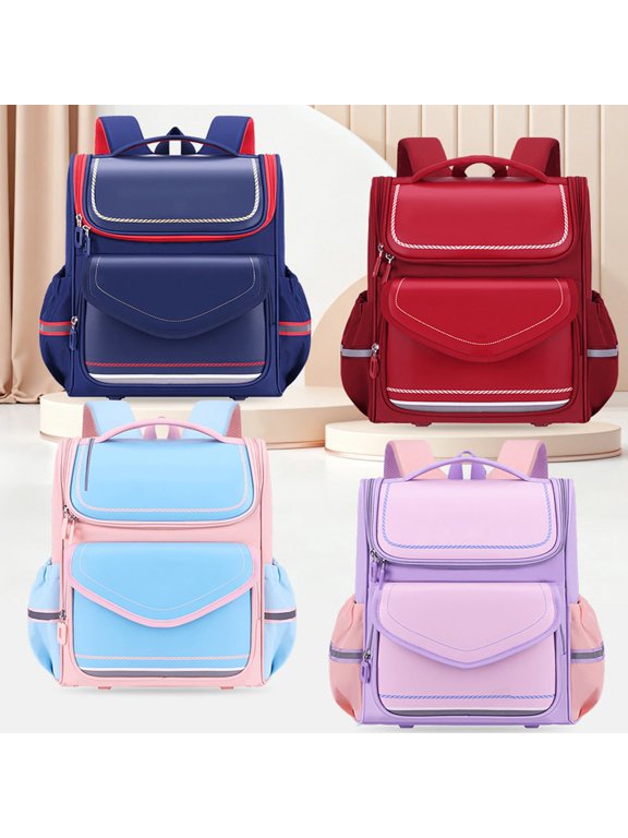 School Bag,British Style Backpack for Students, Lightweight Casual Daypack for School Travel Commute, Classic Backpack