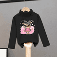 thumbnail image 1 of Gaexia Sweaters for Girls,Girls Sweaters 10-12,2024 Kids Baby Boys and Girls Shirts High Collar Soft Tops T Shirt Unisex Pullover Sweatshirt, 1 of 2