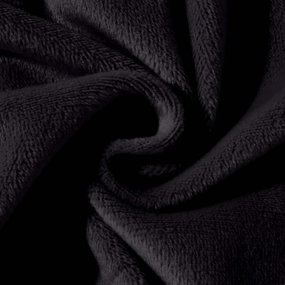 Gaexia Velvet Tracksuit For Girls Cozy Fall Winter Outfit With Hooded Sweatshirt And Jogger Pants Casual Two Piece Athletic Wear,Black,8-9 Years