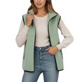 thumbnail image 1 of Gaexia Vest for Women 2025,Winter Thermal Reversible Vest Heavyweight Warm Lined Outerwear Jacket Alternative Core Insulation Activewear, 1 of 4