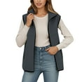 thumbnail image 1 of Gaexia Vest for Women ,Winter Thermal Reversible Vest Heavyweight Warm Lined Outerwear Jacket Alternative Core Insulation Activewear, 1 of 4