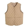 thumbnail image 1 of Gaexia Vest for Women,Thickened Down Vest for Women Warmth and Cozy Comfort Lightweight Padded Insulation All Season Versatile Outerwear, 1 of 3