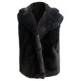 thumbnail image 1 of Gaexia Vest for Women Winter,Elegant Collar Open Front Vest Sleeveless Jacket Outerwear Coat Casual Warm Lined Blouse Top Fashion Apparel for Women, 1 of 5