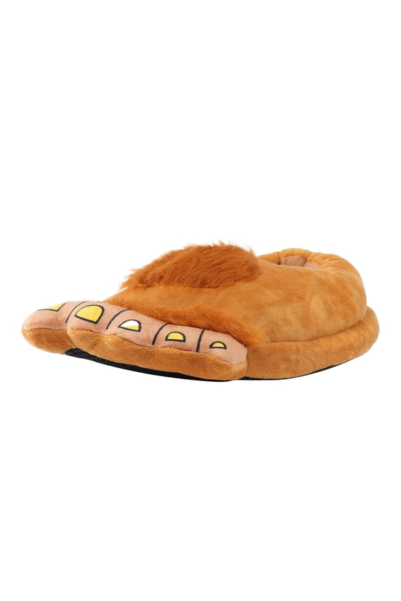 Women's Sandals Big Feet Furry Adventure Slippers Comfortable Novelty Warm Winter Feet For Adults