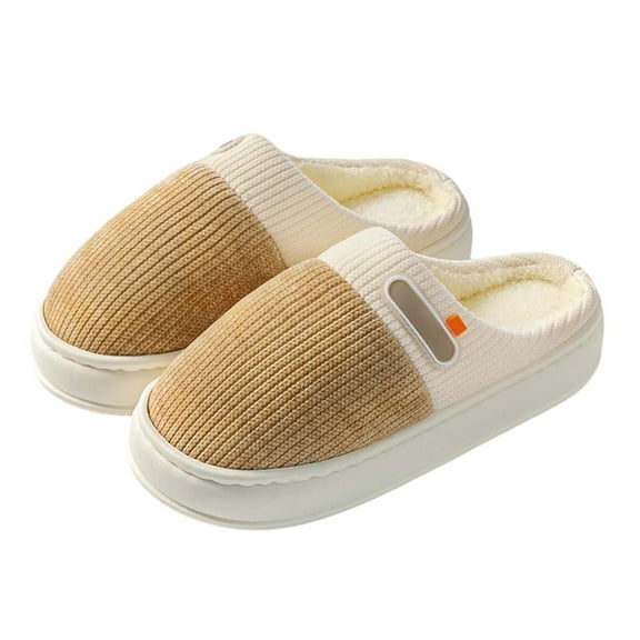 Gaexia Womens House Slippers,Slippers for Winter Home Use Thick Soled Warm and for Autumn and Winter Season,Outdoor Slippers