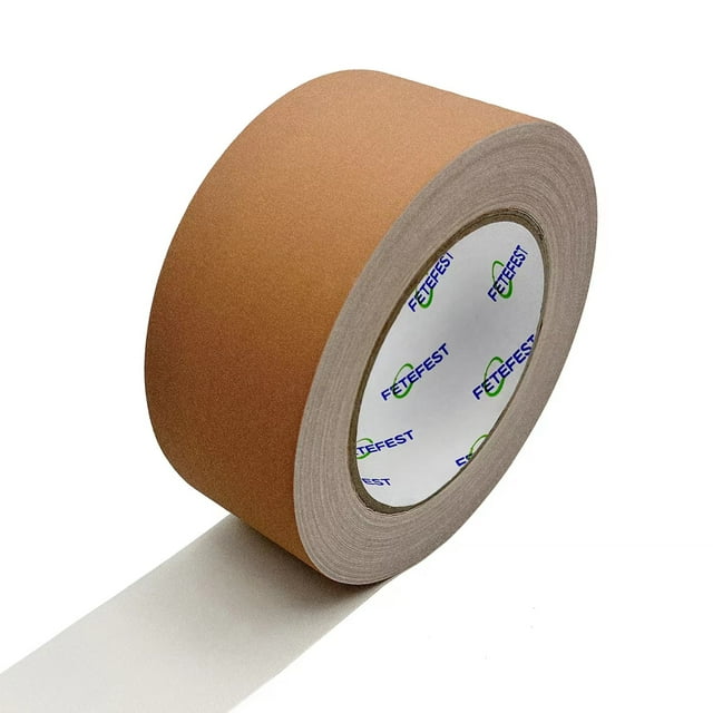 Gaffers Tape Brown Heavy Duty, 2" by 30 Yards, Professional Grade