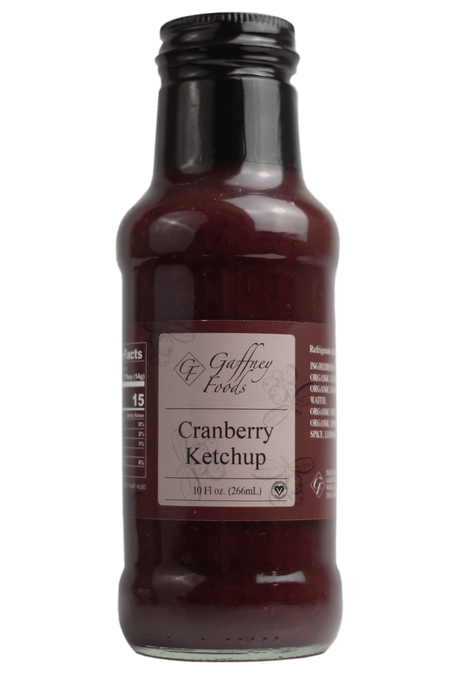 Gaffney Foods Cranberry Ketchup, 10 oz