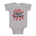 thumbnail image 1 of Gaga Was Here Baby Bodysuit One Piece NB Athletic Heather, 1 of 3