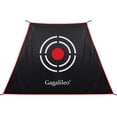 thumbnail image 1 of Gagalileo Replacement Golf Target Cloth, Ladder-Shaped (3.6'-7.8' W x 5' H), High-Impact PVC Center with Adjustable Ropes, 1 of 9