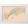 thumbnail image 1 of Gage 24x17 White Modern Wood Framed Museum Art Print Titled - Placer County California Mining - Gage 1902, 1 of 4