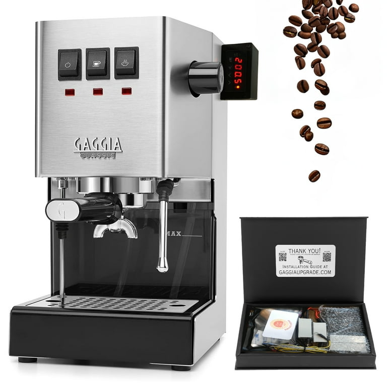 Gaggia Classic Pro Brew & Steam PID Kit Upgrade with Flow