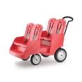 thumbnail image 1 of Foundations Gaggle Parade 4-Seat Buggy Stroller, Durable Quad Daycare Stroller with Safety Harness, Red, 1 of 8