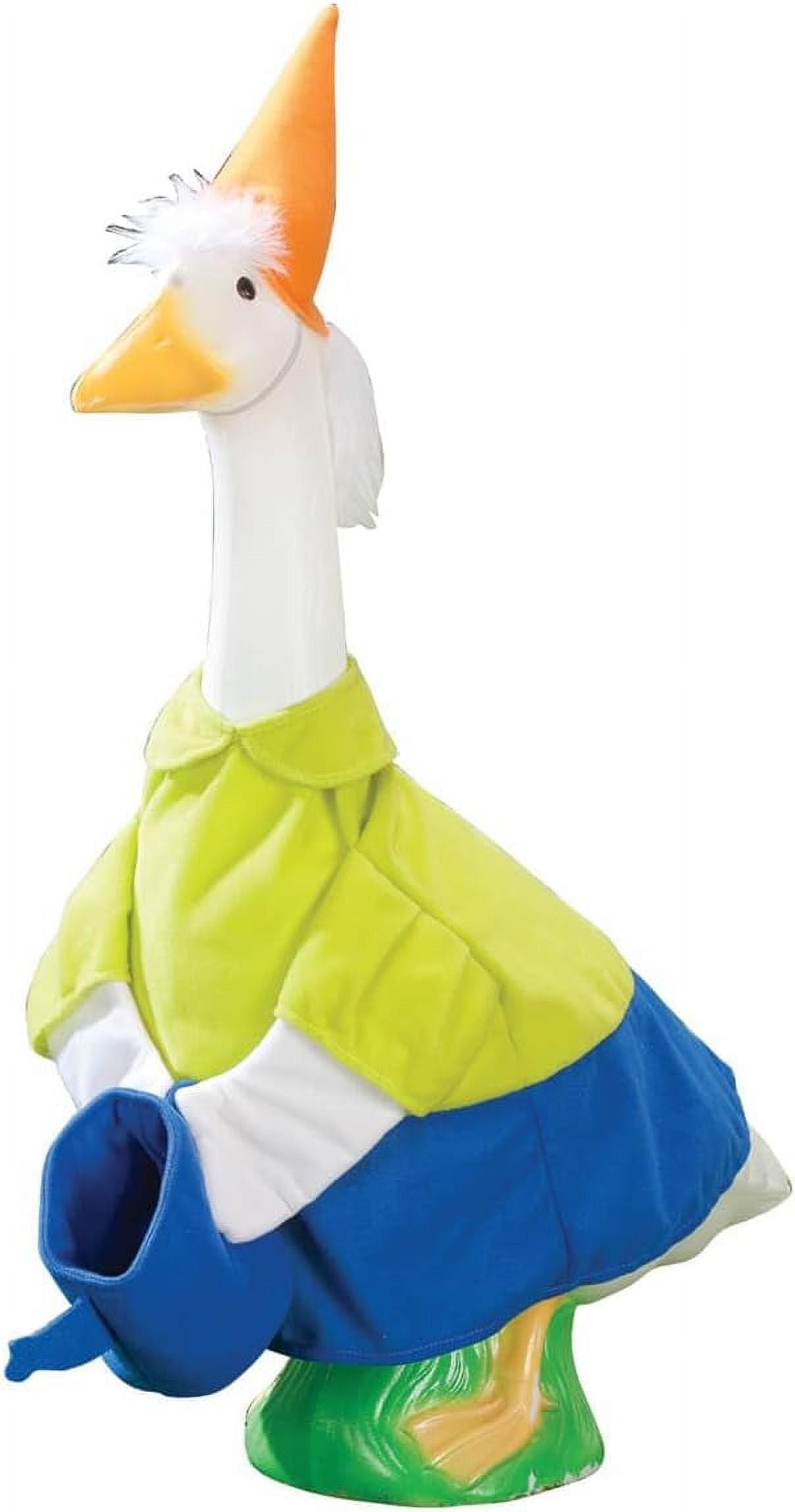 Gaggleville Girl Gnome Goose Outfit, Fits Large 23" H Statue, by Fox