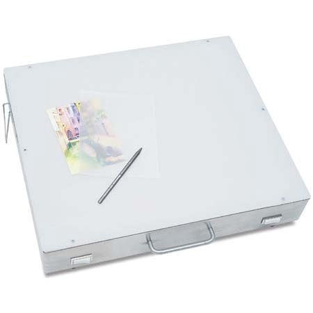 Gagne Porta-Trace 1618-4C 16" x 18" Stainless Steel Light Box with Four 5000K Lamps