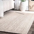 thumbnail image 1 of Gahilot International Handwoven Solid Elfriede Rug Area Rug, 1 of 4