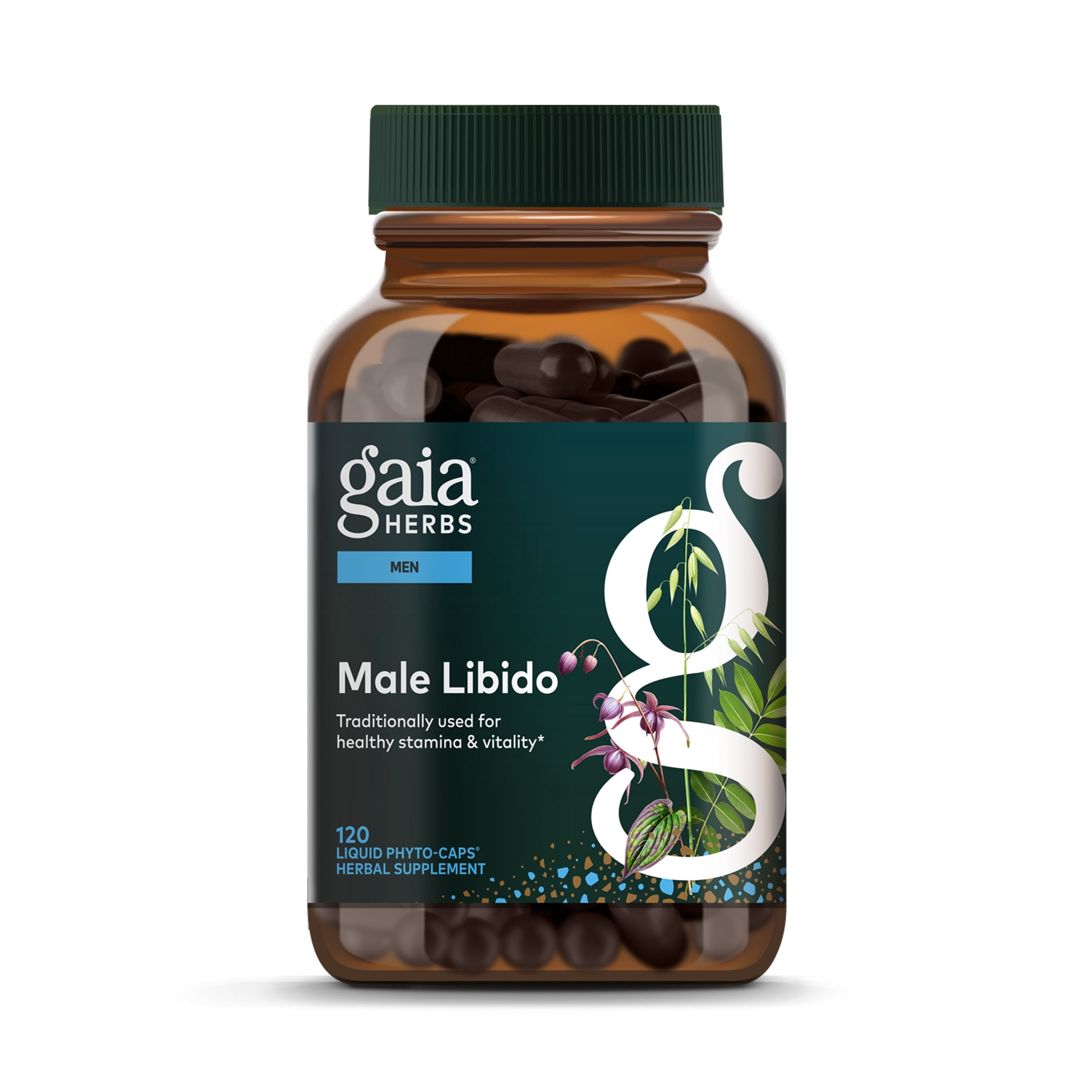 Gaia Herbs Male Libido, Tongkat Ali Complex Health, Saw Palmetto