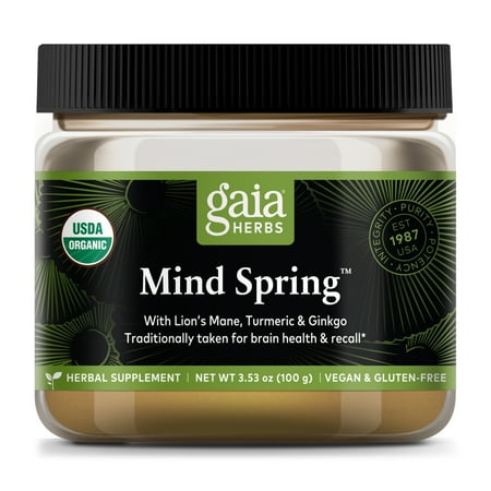 Gaia Herbs, Mind Spring, 3.5 Ounce