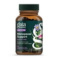 thumbnail image 1 of Gaia Herbs Menopause Support Nighttime - Menopause Supplement for Women* - With Black Cohosh, Mimosa, Passionflower & St. John's Wort - 60 Vegan Liquid Phyto-Caps (30 Servings), 1 of 9
