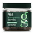 thumbnail image 1 of Gaia Herbs Organic Ashwagandha Gummies - Stress Support* - Made with Cinnamon & Ginger - Gluten Free & Vegan - 81 Count (27 Servings), 1 of 8
