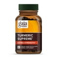 thumbnail image 1 of Gaia Herbs Turmeric Supreme Extra Strength - Supports Occasional Discomfort from Normal Wear & Tear* - with Turmeric Curcumin & Black Pepper - 60 Vegan Liquid Phyto-Caps (Up to 60 Servings), 1 of 9