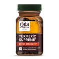 thumbnail image 1 of Gaia Herbs Turmeric Supreme Extra Strength - Supports Occasional Discomfort from Normal Wear & Tear* - with Turmeric Curcumin & Black Pepper - 60 Vegan Liquid Phyto-Capsules (Up to 30-Day Supply), 1 of 9