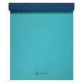 thumbnail image 1 of Gaiam 2-Color Yoga Mat, Open Sea, 4mm, 1 of 3